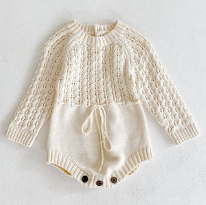 Knitted Hollow Waist Harpy Dress ( 6M - 3 Years)