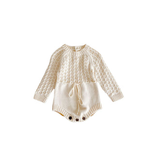 Knitted Hollow Waist Harpy Dress ( 6M - 3 Years)