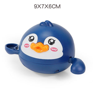 Baby Duck Playing In Water Bath Toy