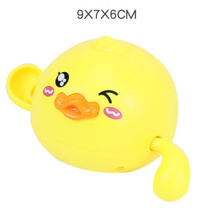 Baby Duck Playing In Water Bath Toy