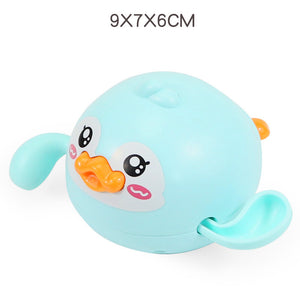 Baby Duck Playing In Water Bath Toy