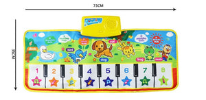 multi-functional music blanket baby animal toy