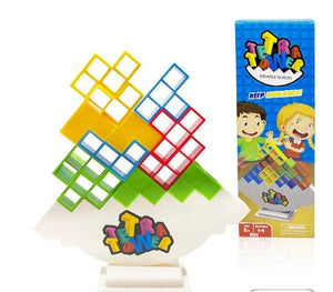 Tower Balance Stacking Board Games Building Blocks Toy