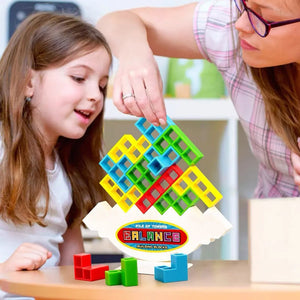 Tower Balance Stacking Board Games Building Blocks Toy