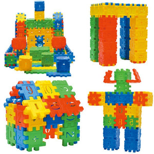 110-piece DIY 3D building block set