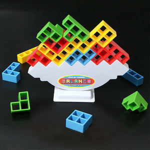 Tower Balance Stacking Board Games Building Blocks Toy